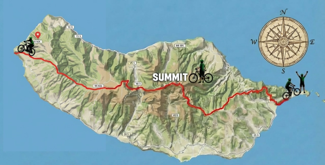 MTBinking Across Madeira Mountain Bike Trail Experience